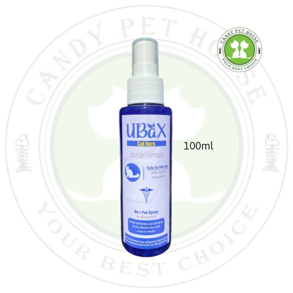 Ubax Cat Hero Spray 100ml - Ubat Kurap, Fungus, Luka, Selsema, Kutu.