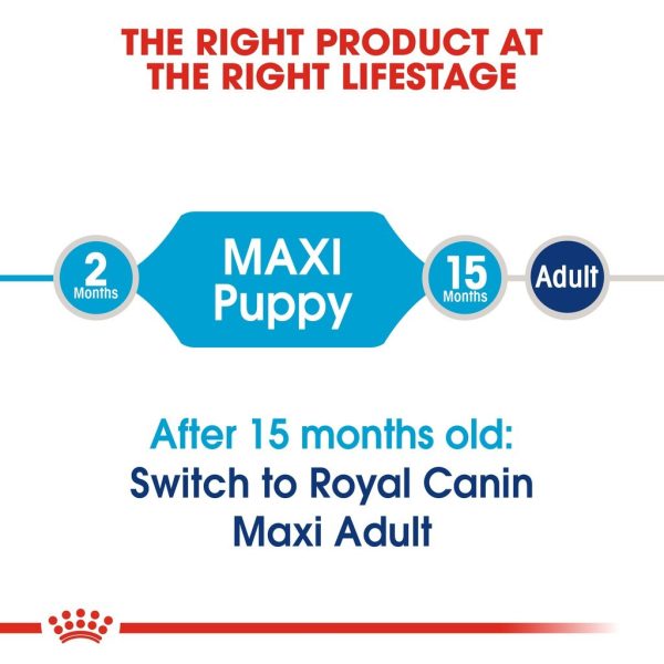 Royal Canin Maxi Puppy Dry Dog Food (4kg)