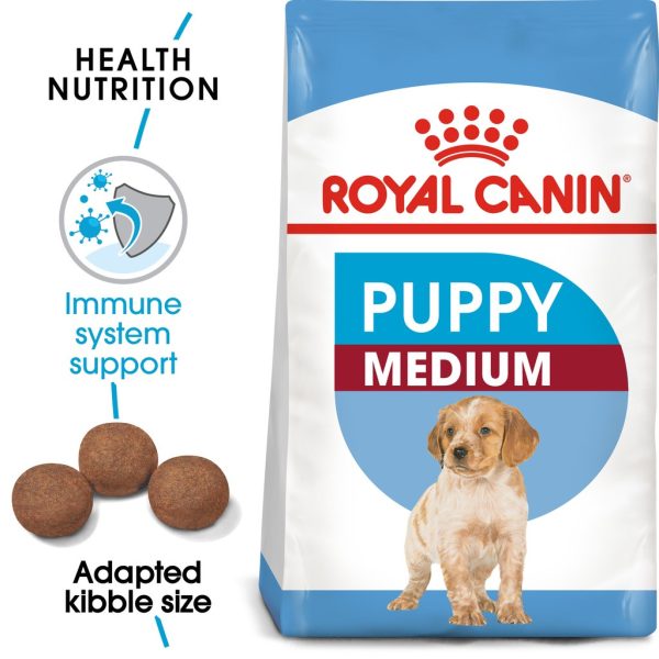 Royal Canin Medium Puppy Dry Dog Food (4kg)