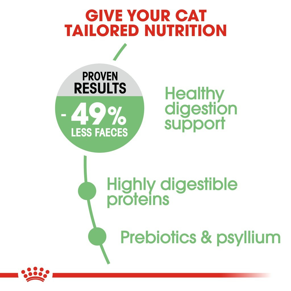 Royal Canin Digestive Care Adult Dry Cat Food (4kg)