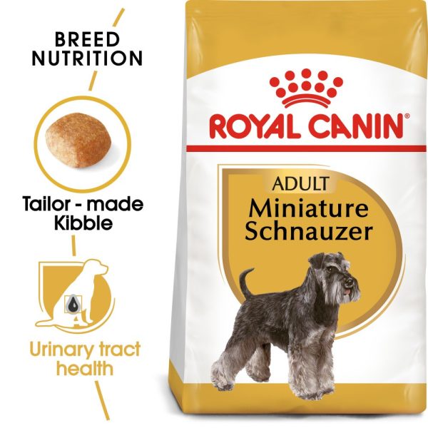 Royal Canin Miniature Schnauzer Adult Dry Dog Food (3kg)