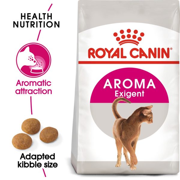 Royal Canin Aroma Exigent Adult Dry Cat Food -Feline Health Nutrition 2kg