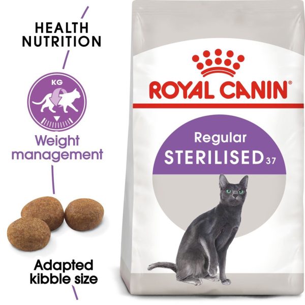 Royal Canin Regular Sterilised 37 Adult Dry Cat Food (2kg)