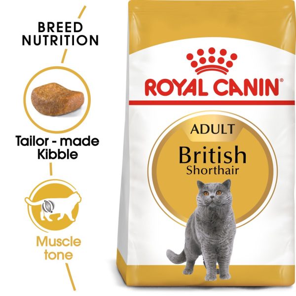 Royal Canin British Shorthair Adult Dry Cat Food (2kg)