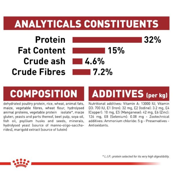 Royal Canin Fit 32 Adult Dry Cat Food - Feline Health Nutrition 10KG