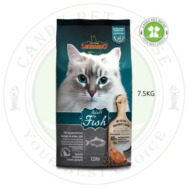 Leonardo Cat Food - Adult Fish 7.5kg