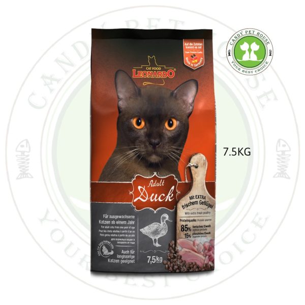 Leonardo Cat Food - Adult Duck 7.5kg