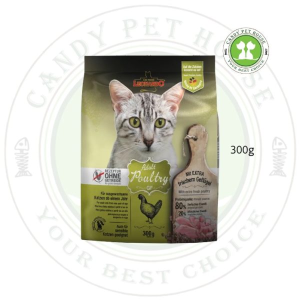 Leonardo Cat Food - Adult Poultry Grain Free 300g